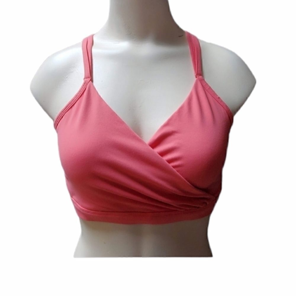 COLOSSEUM CORAL CROSSOVER STRAPPY SPORTS BRA